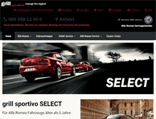 Tablet Screenshot of grill-sportivo.de